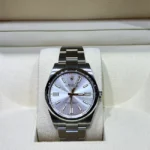 Rolex Oyster Perpetual 41 Silver Dial 124300 - Oystersteel Oyster Bracelet - Front