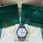 Rolex Oyster Perpetual 41 Silver Dial 124300 - Oystersteel Oyster Bracelet - Full set