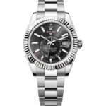 Rolex Sky Dweller Black Dial Oystersteel and White Gold Oyster 336934 front