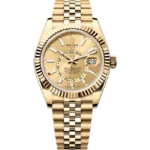 Rolex Sky Dweller Yellow Gold Champagne Dial Jubilee 336935 front