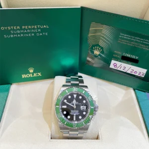 Rolex Submariner Date Kermit MK2 126610LV Used Flash Sale