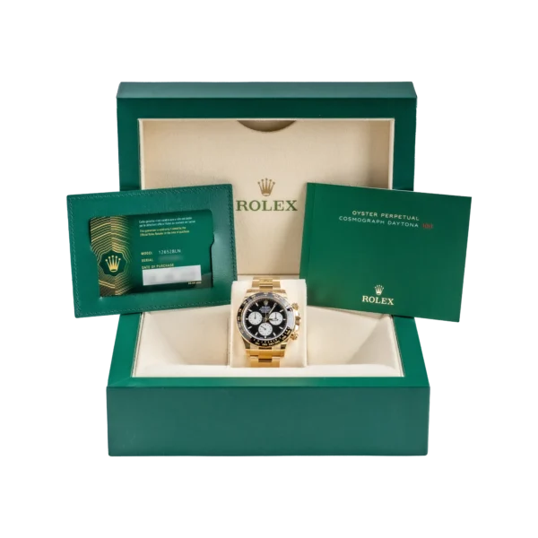 Set - Rolex Daytona Le Mans Yellow Gold 126528LN