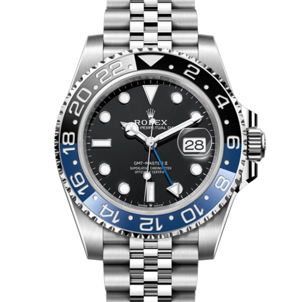 Rolex GMT Master II Batgirl 126710BLNR Tiger River Watches