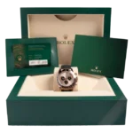 Rolex Daytona Rose Gold Sundust Dial Oysterflex 126515LN - Full set