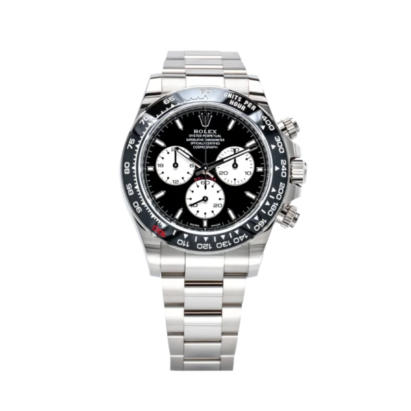 Front - Rolex Daytona Le Mans 126529LN White Gold Black