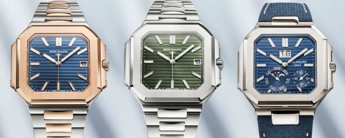 Patek Philippe Cubitus 2024 New Collection - Three models 5821-1A-001, 5821-1AR-001, 5822P-001 From Patek Philippe