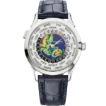 Patek Philippe World Time Complications White Gold Grand Feu Cloisonne Enamel Dial 38.5mm 5231G-001 - Front look