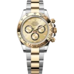 Rolex Daytona Yellow Gold Oystersteel Champagne Dial 40 mm 126503 front look