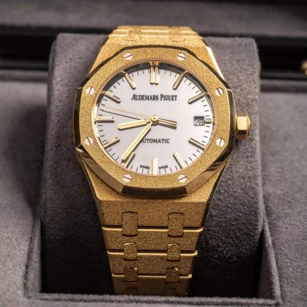 Audemars Piguet Royal Oak Frosted Gold Carolina Bucci Mirror 15454BA - 4