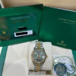 Rolex Datejust 31 Olive Green Diamond Dial Jubilee 278273 - Used - Full set