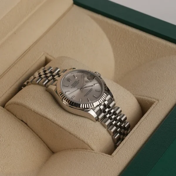 Rolex Datejust 31 Silver Index Jubilee 278274 - Left side