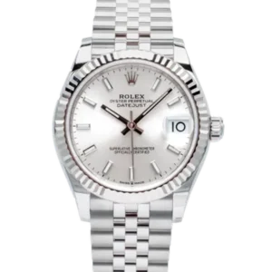 Rolex-Datejust-31-Silver-Index-Jubilee-278274-Stock-photo-Close-front-look-600x600