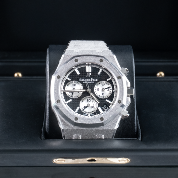 In Box 1 - Audemars Piguet Royal Oak Frosted White Gold Chronograph 26239BC