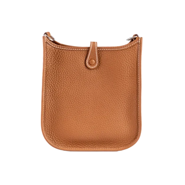 Hermès Mini Evelyne TPM Gold Clemence Gold Hardware - Back