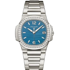 Patek Philippe Ladies’ Nautilus with Lacquered Azure Blue Dial - 7010/1G