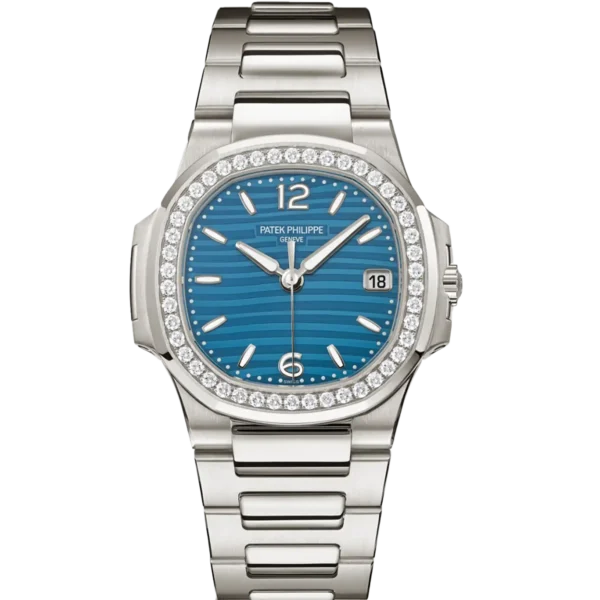 Patek Philippe Ladies’ Nautilus with Lacquered Azure Blue Dial - 7010/1G