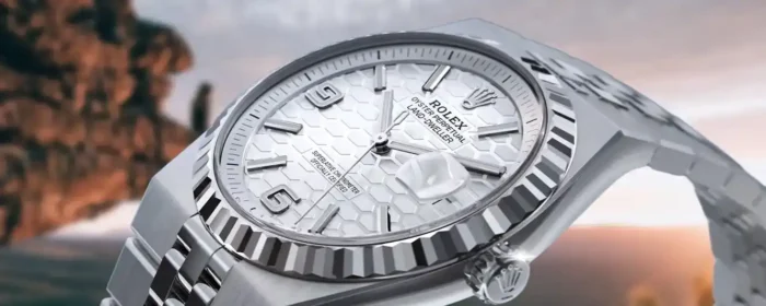 Rolex Land Dweller Blog Cover Picture - Rolex White Dial Flat Jubilee Bracelet