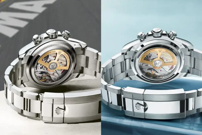 Rolex Le Mans vs Rolex Platona Caseback