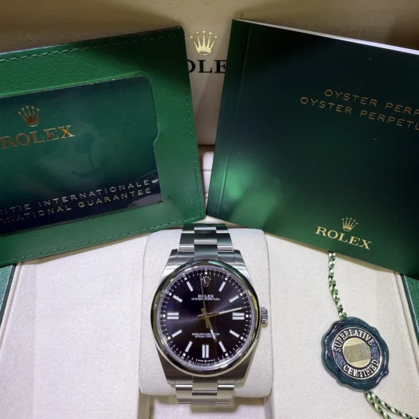 Rolex Oyster Perpetual 41 Black Dial 124300 - 2025 Unworn
